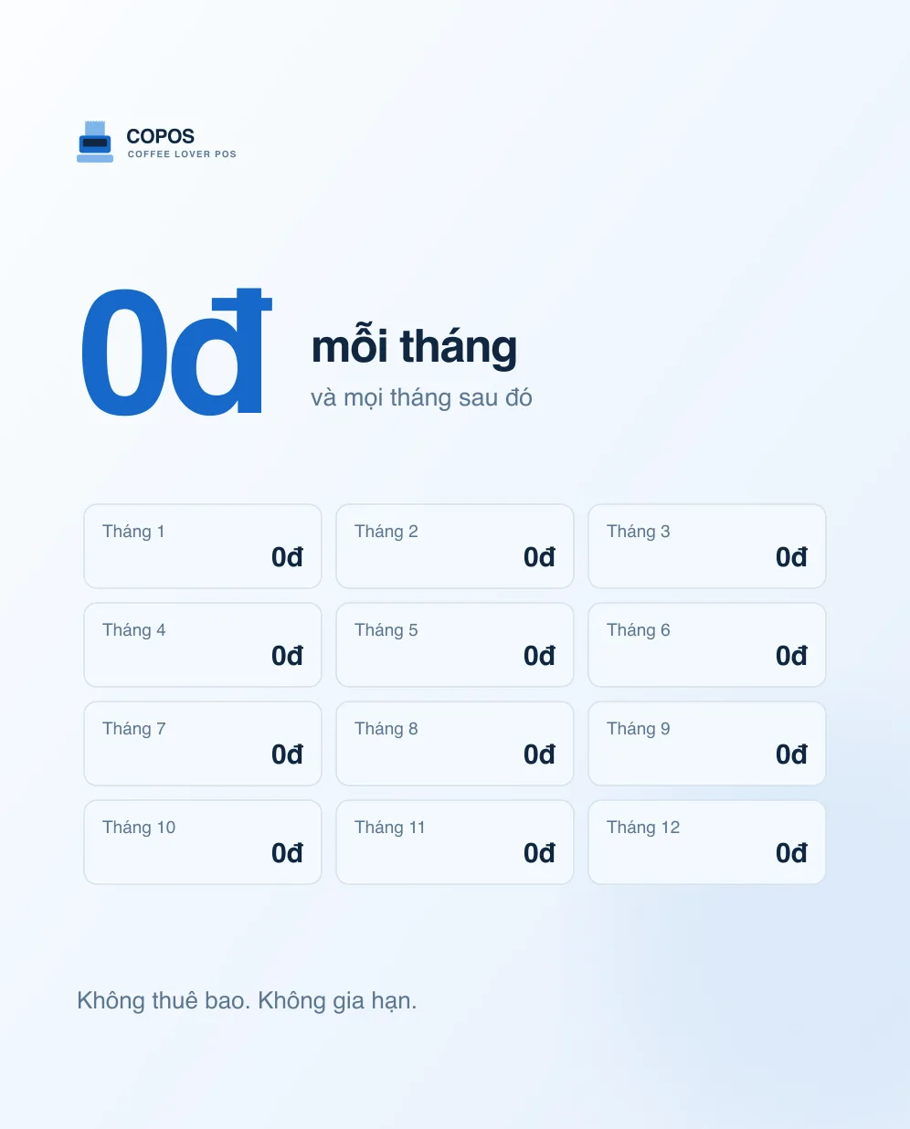 Mười hai tháng, tháng nào cũng 0đ